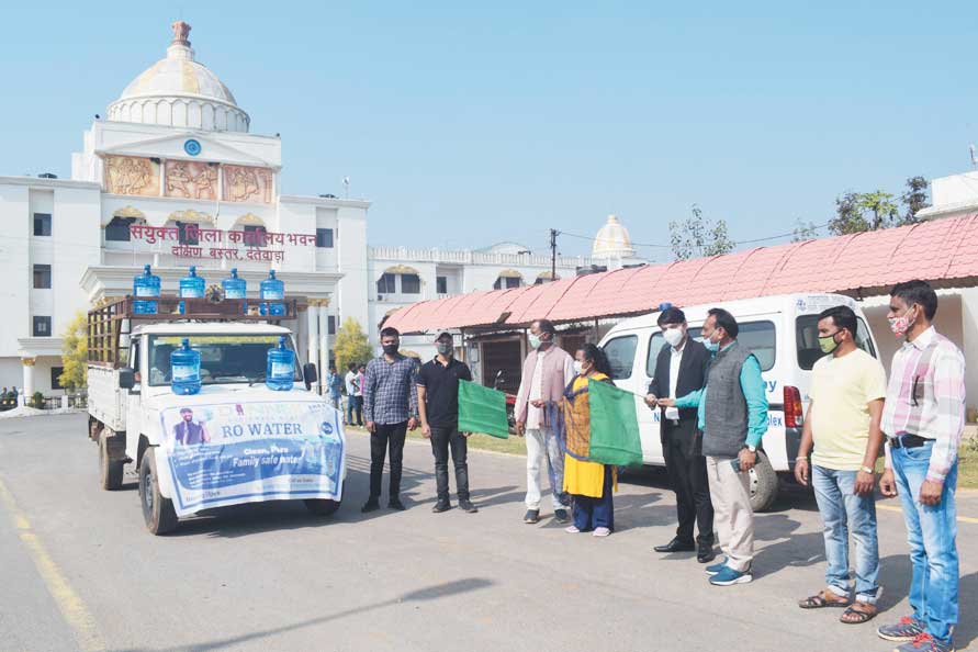    दंतेवाड़ावासियों को अब मिलेगी डेनेक्स आरओ वाटर की सुविधा