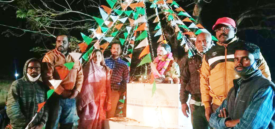 शहीद खिलावन बिसेन को किया याद