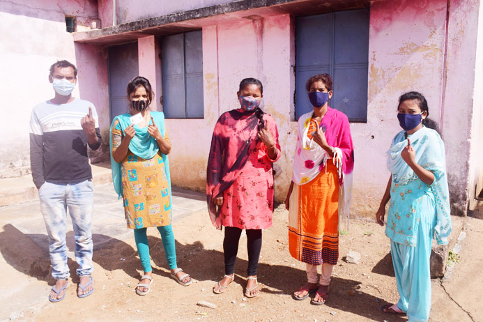 पंचायत उपचुनाव: जिले में 71.21 फीसदी मतदान