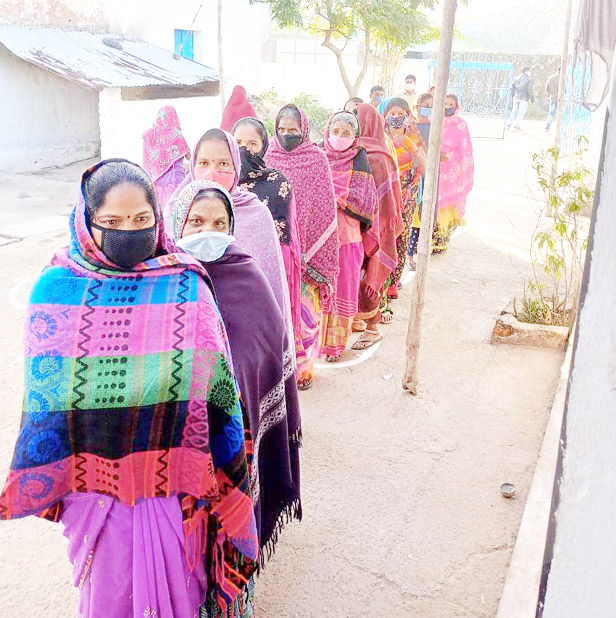 पंचायत उपचुनाव: जिले में 68.66 फीसदी मतदान