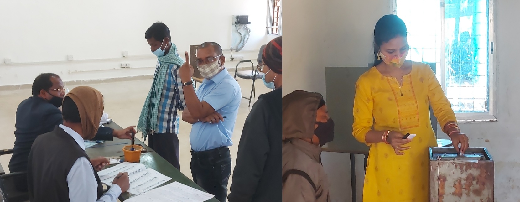 पंचायत उपचुनाव : विश्रामपुरी ‘अ’ में सुशीला, ‘ब’ में पुष्पा की जीत