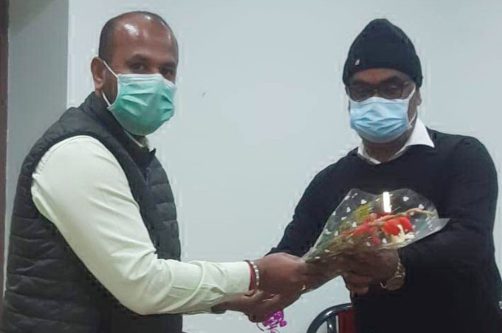 विजय दयाराम ने निगम आयुक्त का संभाला पदभार विजय दयाराम ने निगम आयुक्त का संभाला पदभार