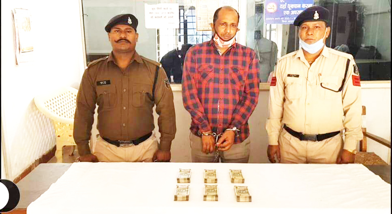 एटीएम राशि गबन, पांचवां आरोपी बिलासपुर से बंदी, 3 लाख नगद बरामद