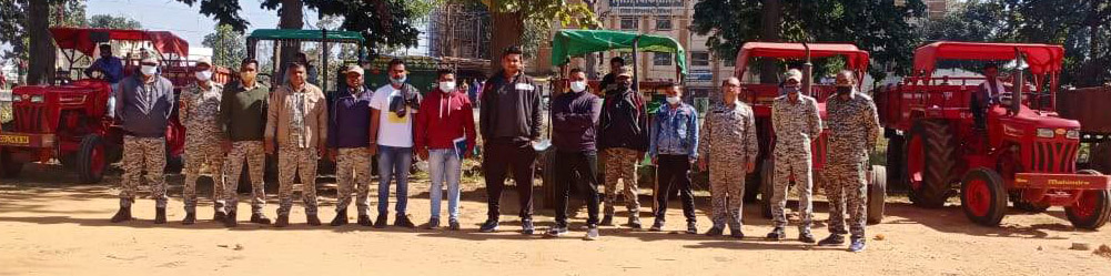 सीएम की सख्ती, अवैध रेत खुदाई करतीं 14 ट्रैक्टर-ट्रॉलियां जब्त