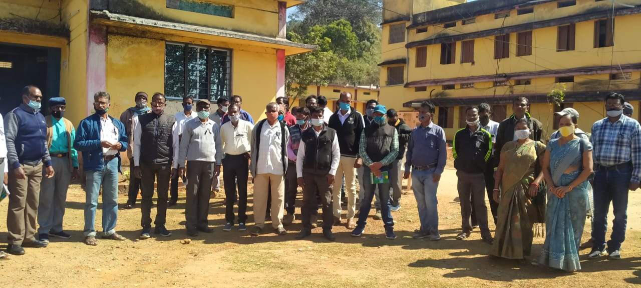 डीए-गृहभाड़ा भत्ता की मांग, फेडरेशन का धरना