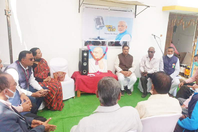 संघर्ष परिषद ने दी गांधीजी को श्रद्धांजलि