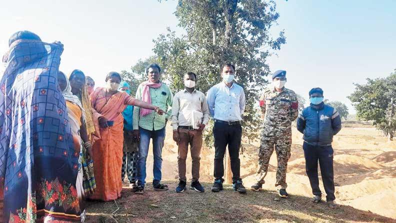 अवैध रेत उत्खनन के खिलाफ हुई कार्रवाई