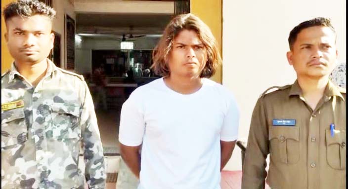 महुआ शराब समेत एक बंदी