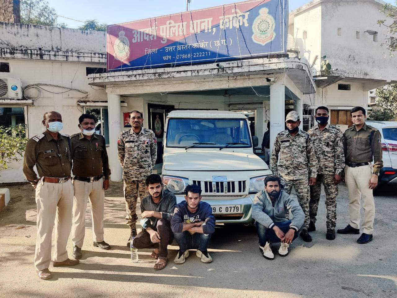 नशीली दवाईयों सहित 3 गिरफ्तार