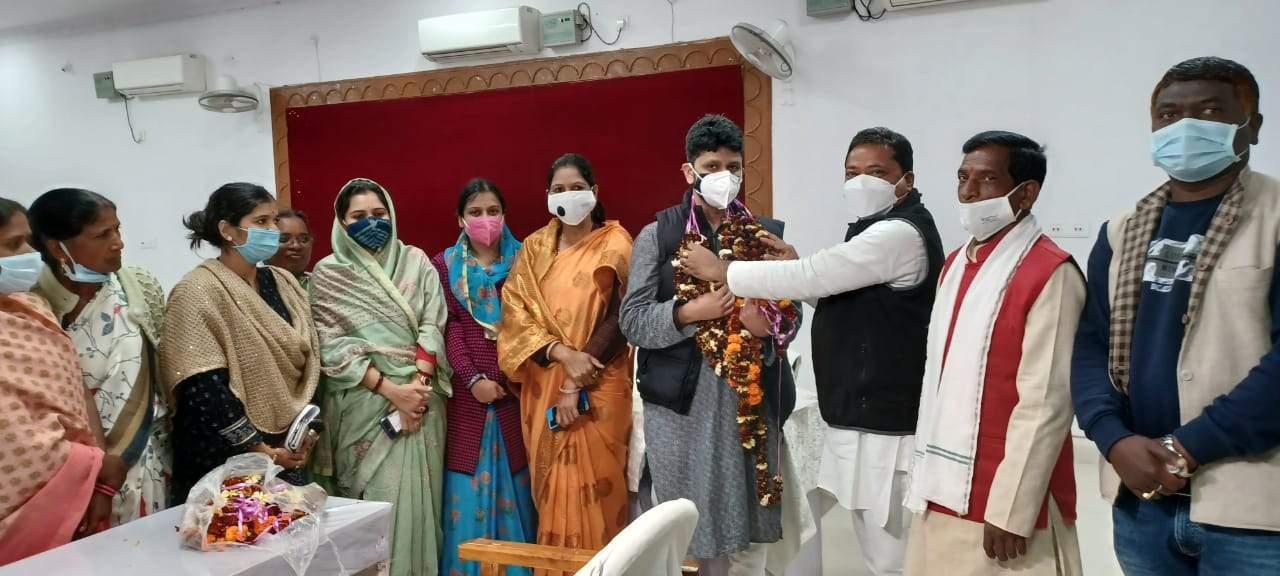 सरगुजा जिपं उपाध्यक्ष के पद पर आदित्येश्वर निर्विरोध निर्वाचित