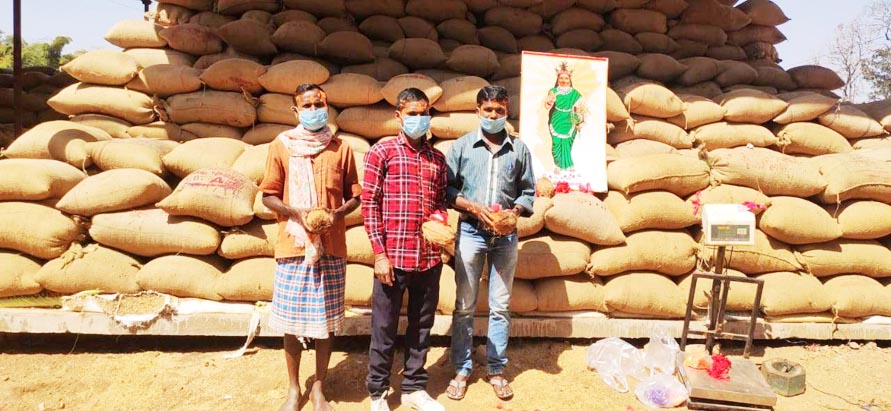 धान खरीदी के आखिरी दिन 30 किसानों ने बेचा धान