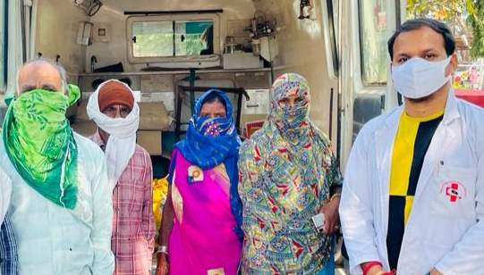 कुरूद के मोतियाबिंद मरीजों का ऑपरेशन धमतरी में  