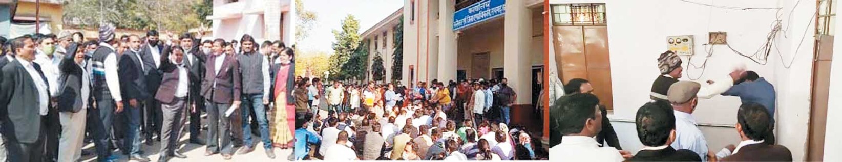 वकीलों ने तहसीलदार व कर्मी को पीटा, 3 के खिलाफ मामला दर्ज