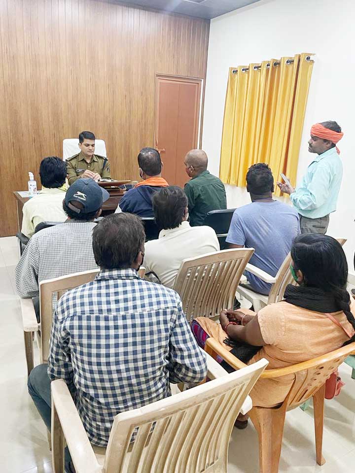 शहर की यातायात व्यवस्था दुरूस्त कराने बैठक