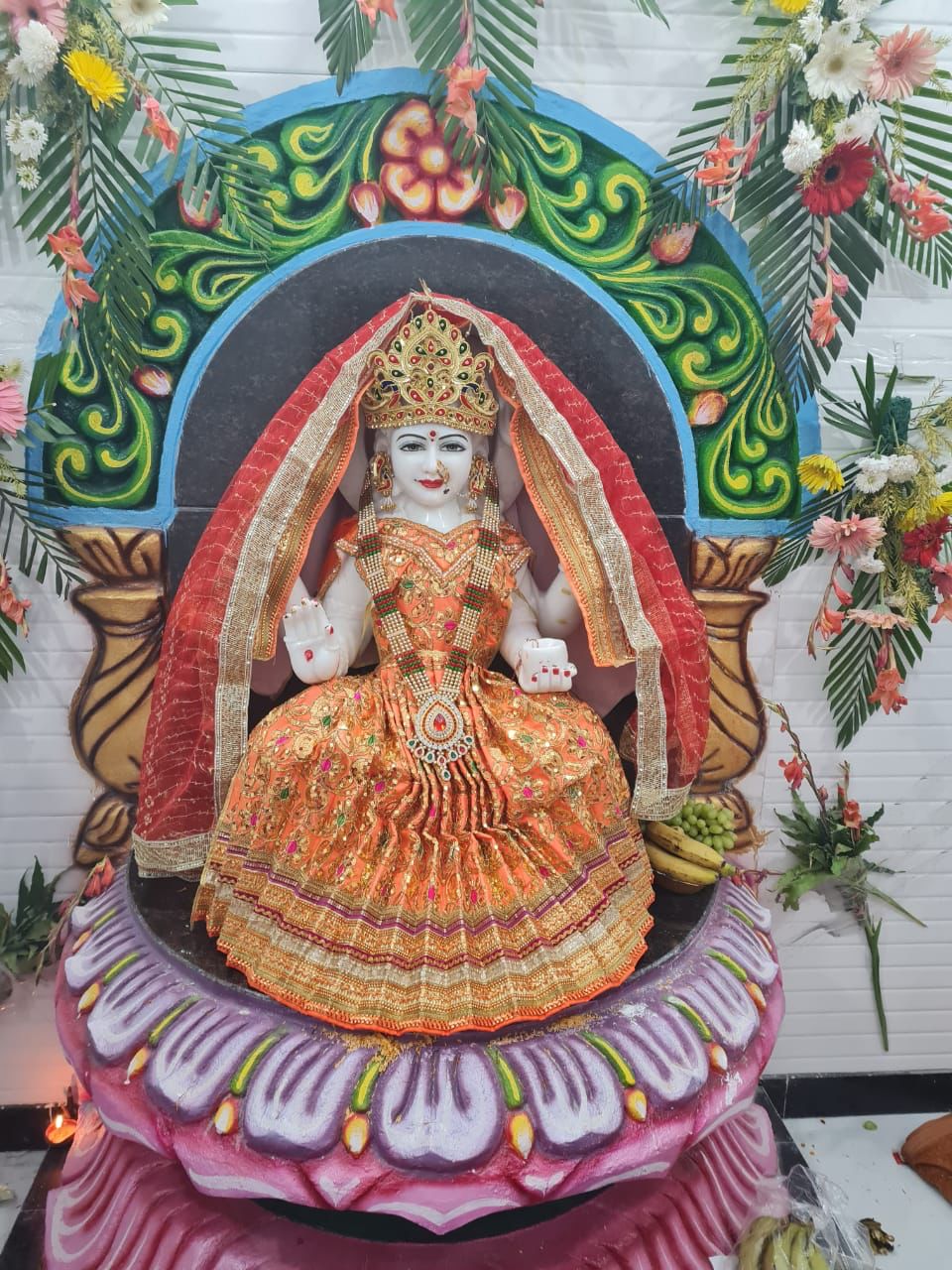 माँ संतोषी की प्राण प्रतिष्ठा, भंडारा-जगराता