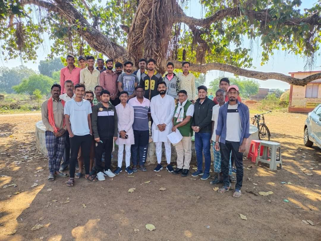 कांग्रेस ने पंचायतों में चलाया सदस्यता अभियान