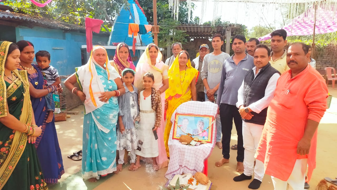 सभापति हिर्री-जेवरा पहुंच दी श्रद्धांजलि