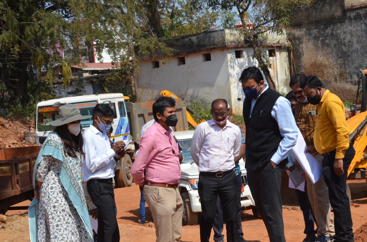 कलेक्टर ने किया विकास कार्यों का निरीक्षण