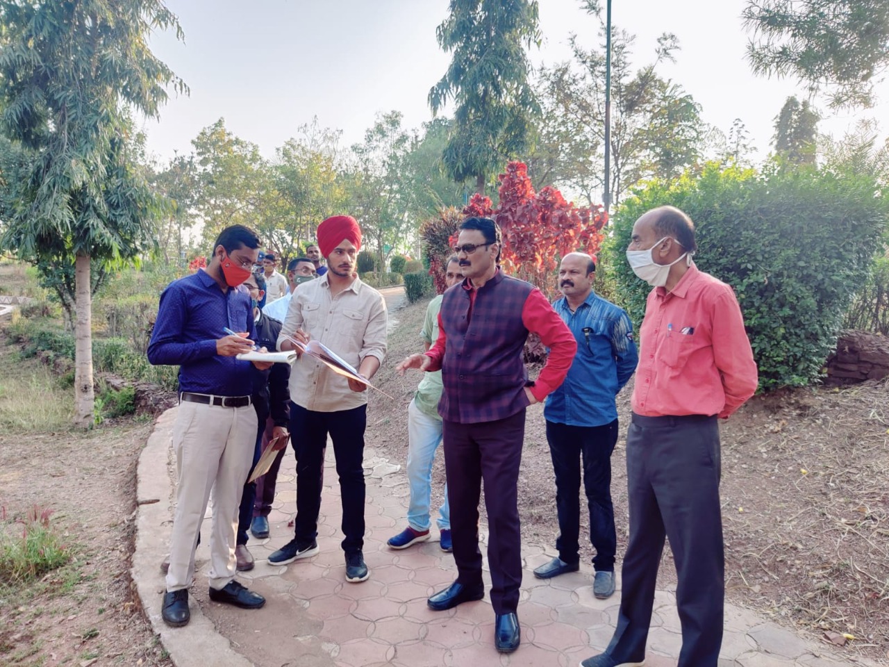 जनसुविधाओं को ध्यान में रखकर एनर्जी पार्क का होगा कायाकल्प