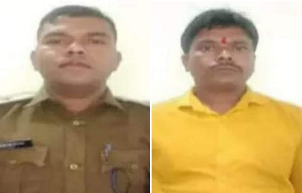 जीपीएम जिले का ट्रैफिक प्रभारी रिश्वत लेते गिरफ्तार