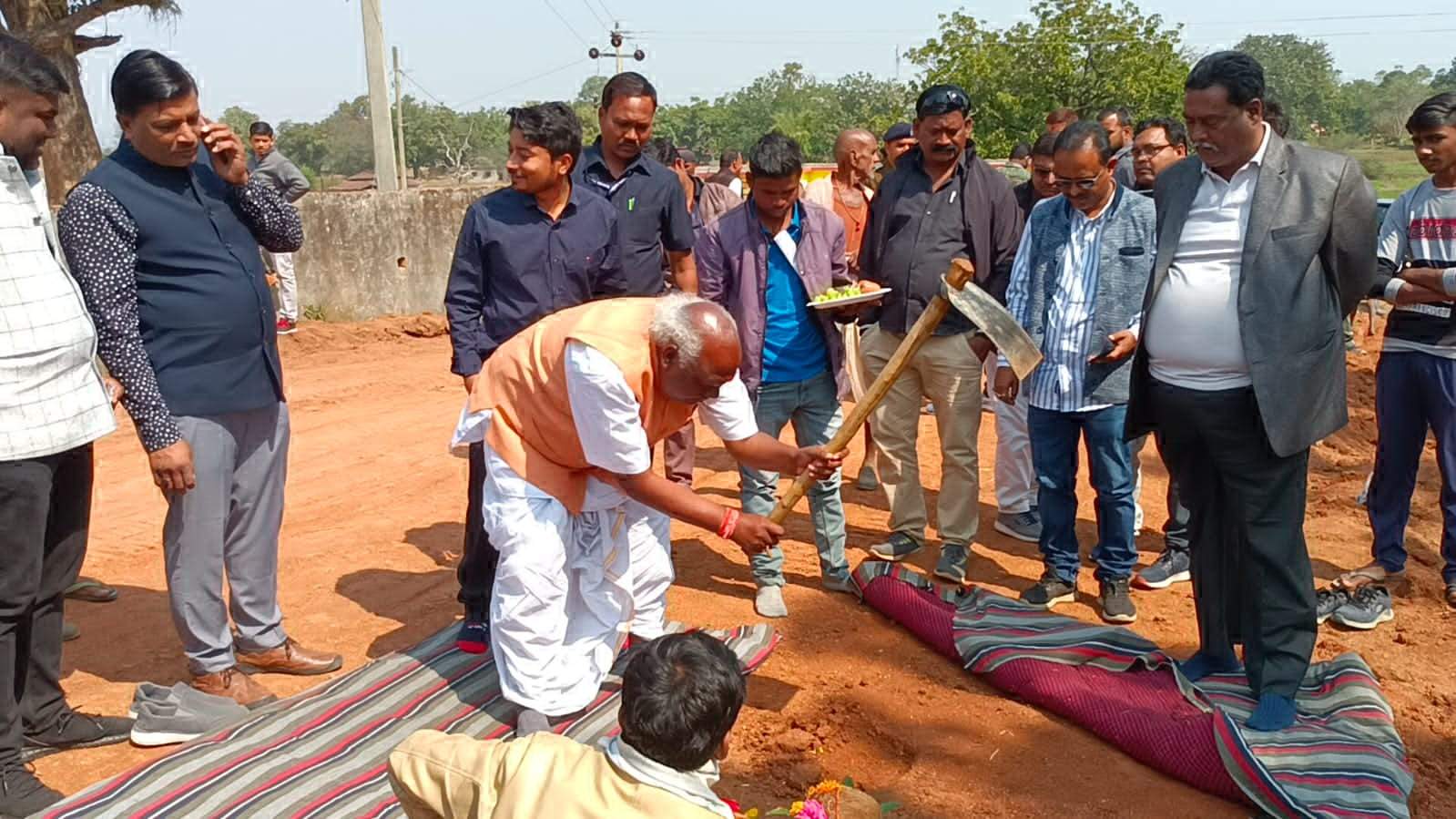 संसदीय सचिव चिंतामणि महाराज ने माँ पूर्णिमा पार्क का किया लोकार्पण
