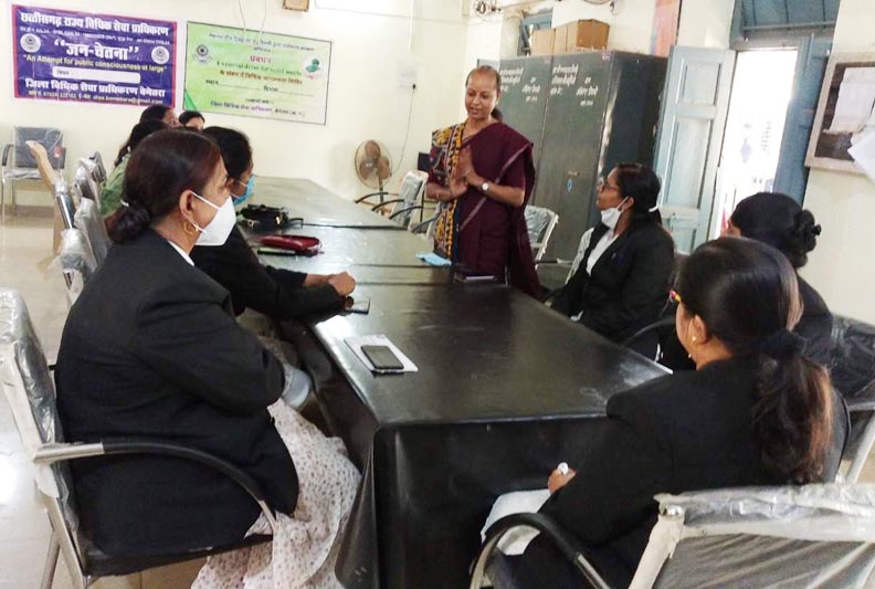 अभियान आसरा एवं सचेत पर दी जानकारी