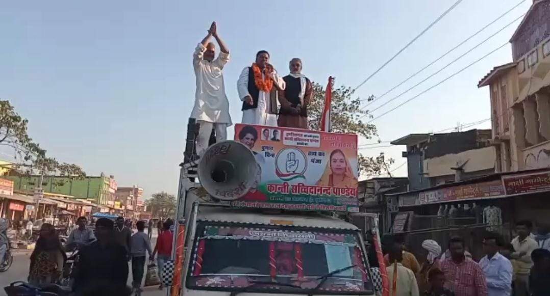 यूपी के इटावा में चुनाव प्रचार कर रहे हैं केशकाल विधायक