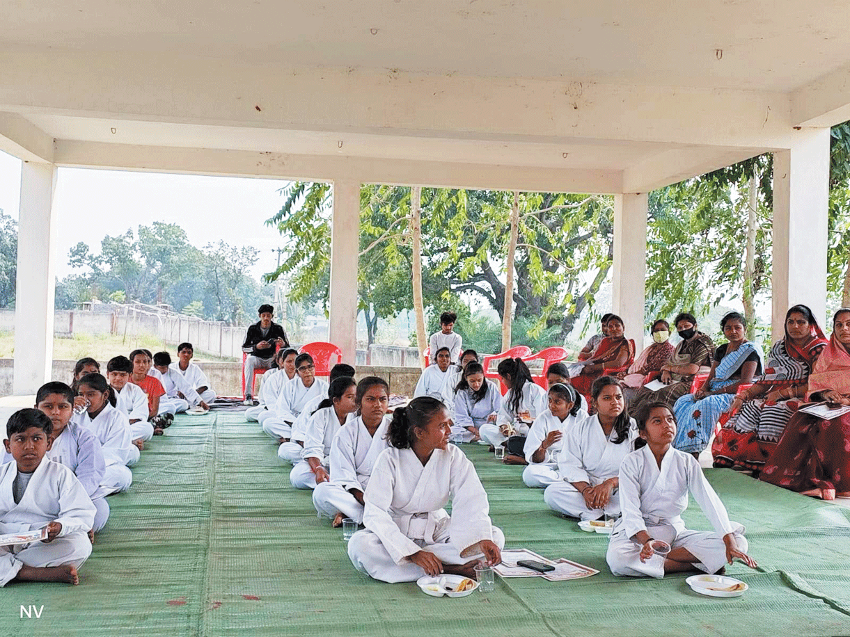 नौ दिवसीय ताइक्वांडो कैम्प का समापन