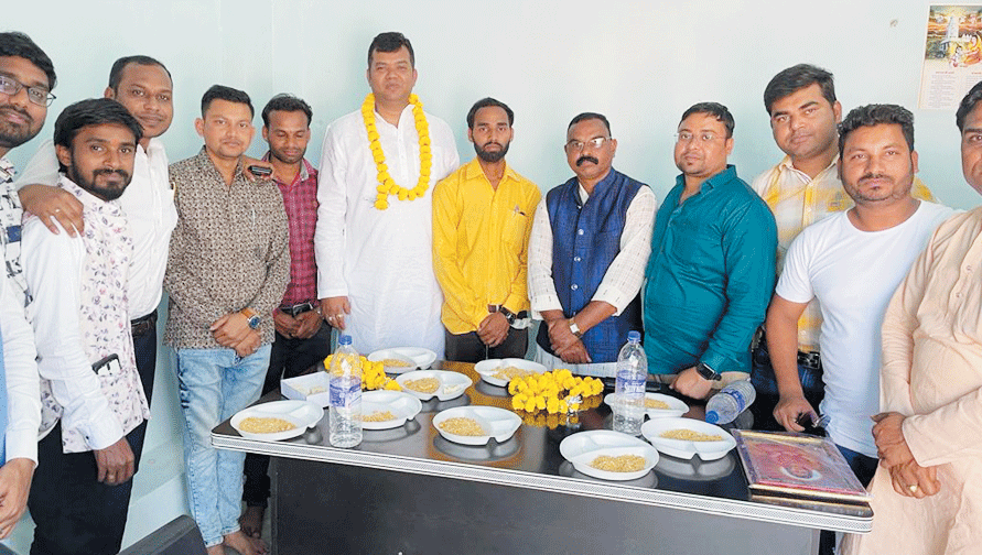 तेलघानी बोर्ड के अध्यक्ष ने साहू इंजीनियरिंग कंसल्टेंसी आफिस का किया उद्घाटन तेलघानी बोर्ड के अध्यक्ष ने साहू इंजीनियरिंग कंसल्टेंसी आफिस का किया उद्घाटन