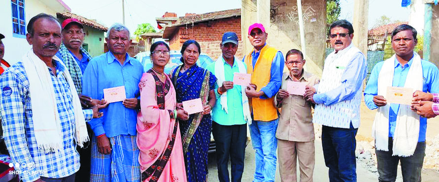 कुकरेल मंडल में आजीवन समर्पण निधि संग्रहण