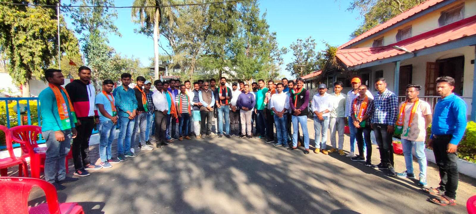 भाजयुमो कार्य समिति की समीक्षा बैठक