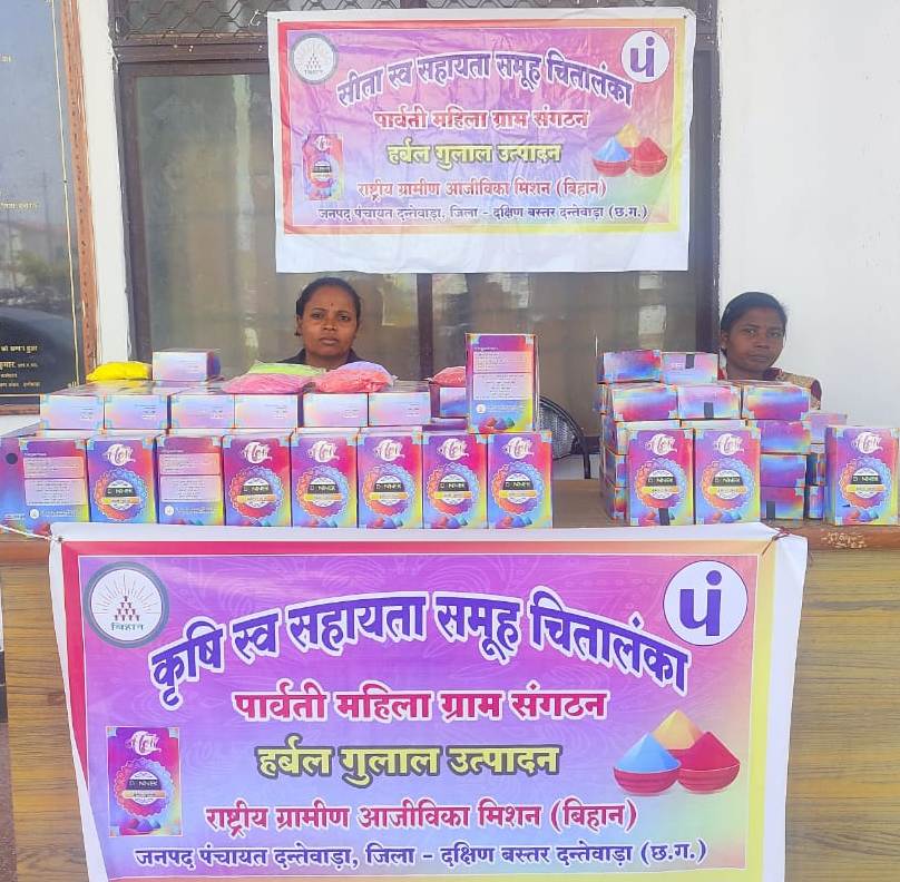 दंतेवाड़ा खेलेगा जैविक रंगों से होली