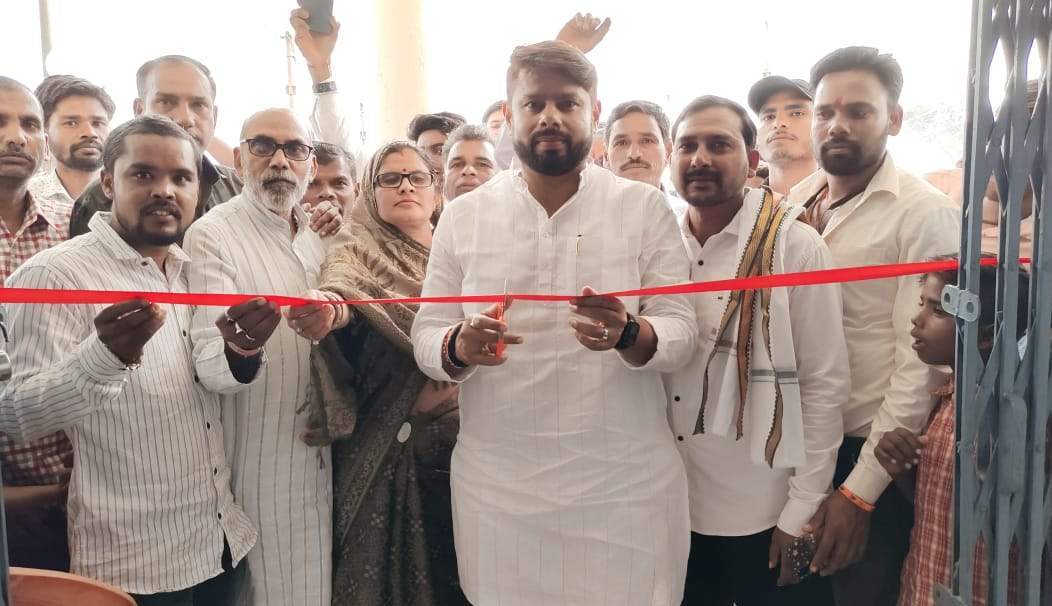 विधायक ने पंचायत भवन का किया लोकार्पण