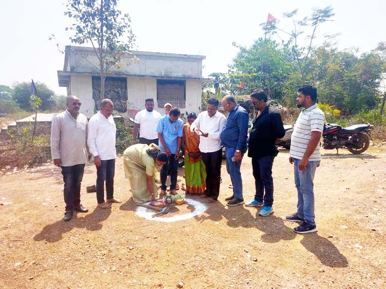 मेयर ने किया मुक्तिधाम जीर्णोद्धार का भूमिपूजन