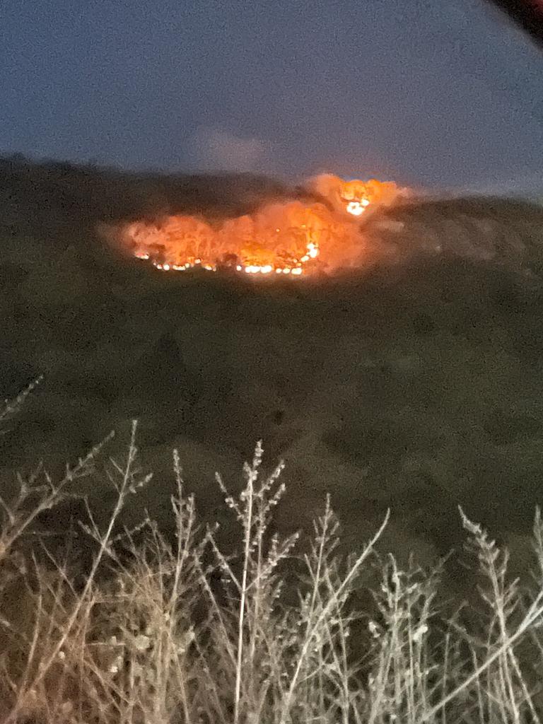 गजमार पहाड़ी में लगी आग बुझाने में विभाग नाकाम गजमार पहाड़ी में लगी आग बुझाने में विभाग नाकाम