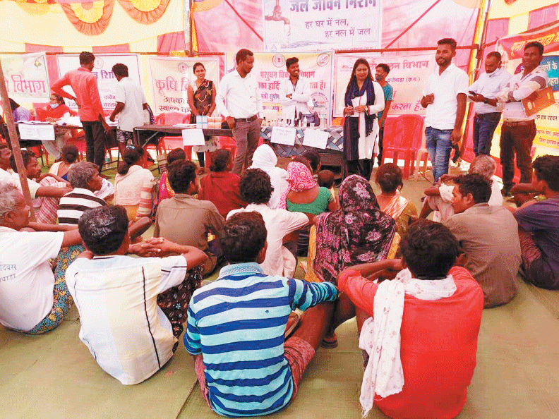 राजस्व शिविरों से ग्रामीणों को सुविधा