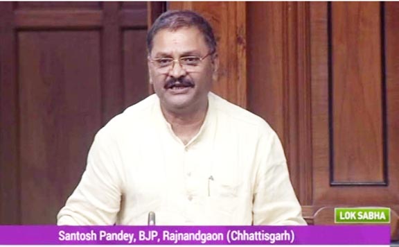 सांसद पांडेय ने लोस में उठाया वनों की अवैध कटाई का मुद्दा सांसद पांडेय ने लोस में उठाया वनों की अवैध कटाई का मुद्दा