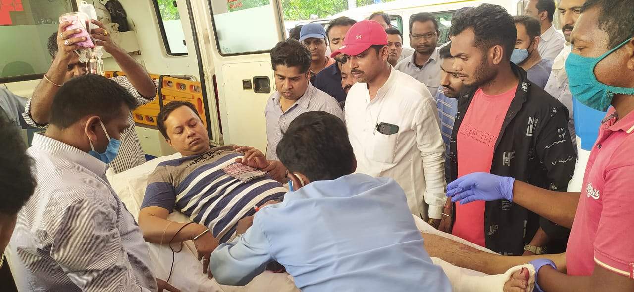 एनएमडीसी किरंदुल प्लांट में हादसा, अफसर गंभीर, रायपुर भेजा