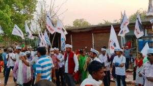 आप ने निकाली विजय यात्रा आप ने निकाली विजय यात्रा