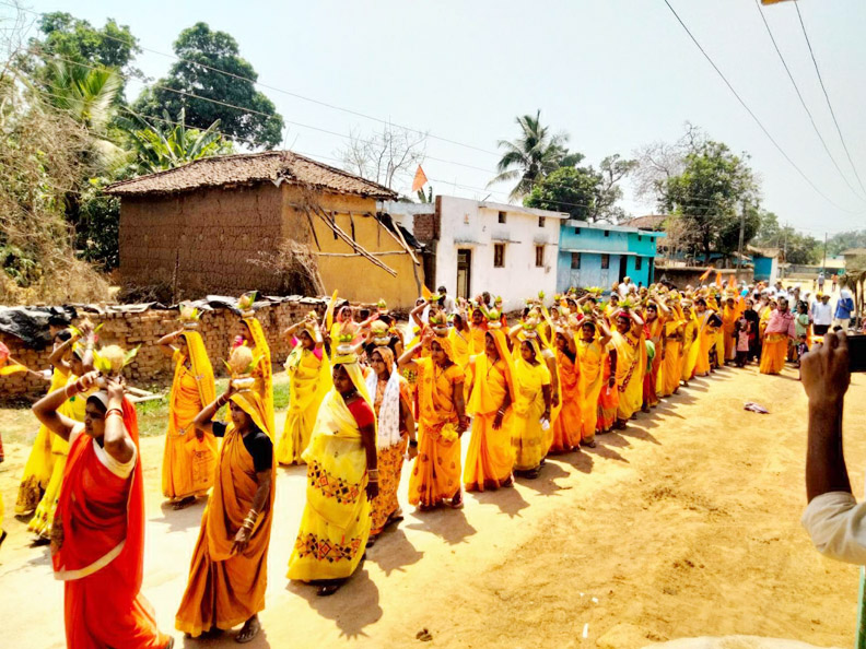 छिपली में परिक्षेत्रीय कर्मा जयंती समारोह