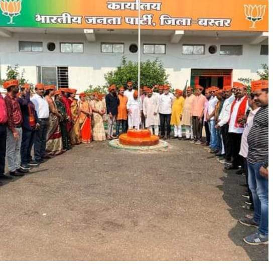 भाजपा ने मनाया 42वां स्थापना दिवस, विविध कार्यक्रम