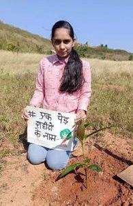 बचेली की नंदिनी राष्ट्रीय पर्यावरण युवा संसद के लिए चयनित