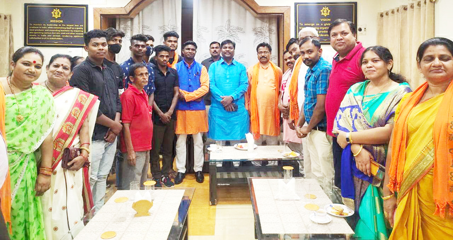केदार का बचेली आगमन, जोरदार स्वागत केदार का बचेली आगमन, जोरदार स्वागत