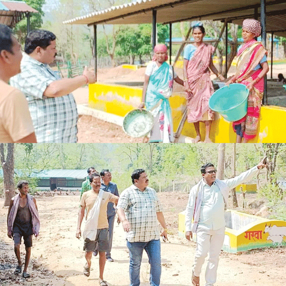 बोर खनन और टीन शेड निर्माण करने दी स्वीकृति
