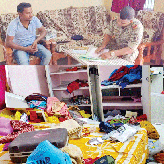 दो घरों में चोरी, जेवर-नगदी पार, जांच में जुटी पुलिस दो घरों में चोरी, जेवर-नगदी पार, जांच में जुटी पुलिस