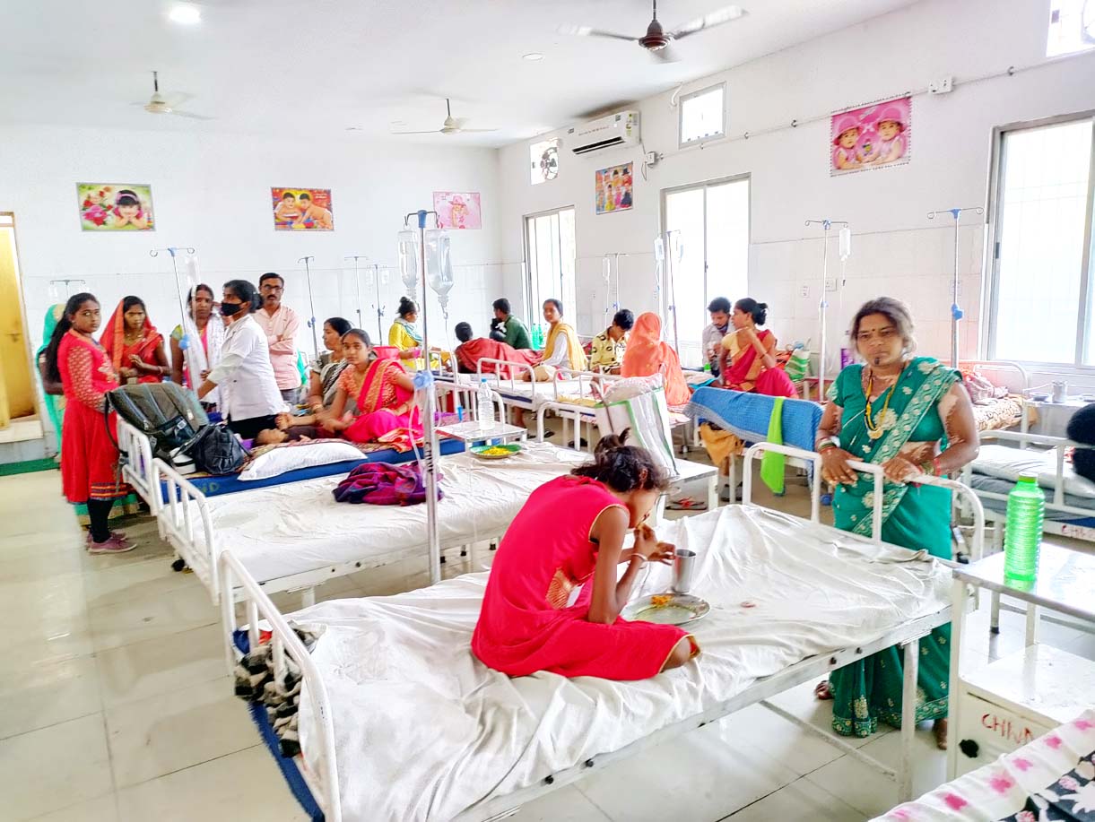 उल्टी-दस्त के सबसे ज्यादा मामले, टायफाइड भी कर रहा परेशान