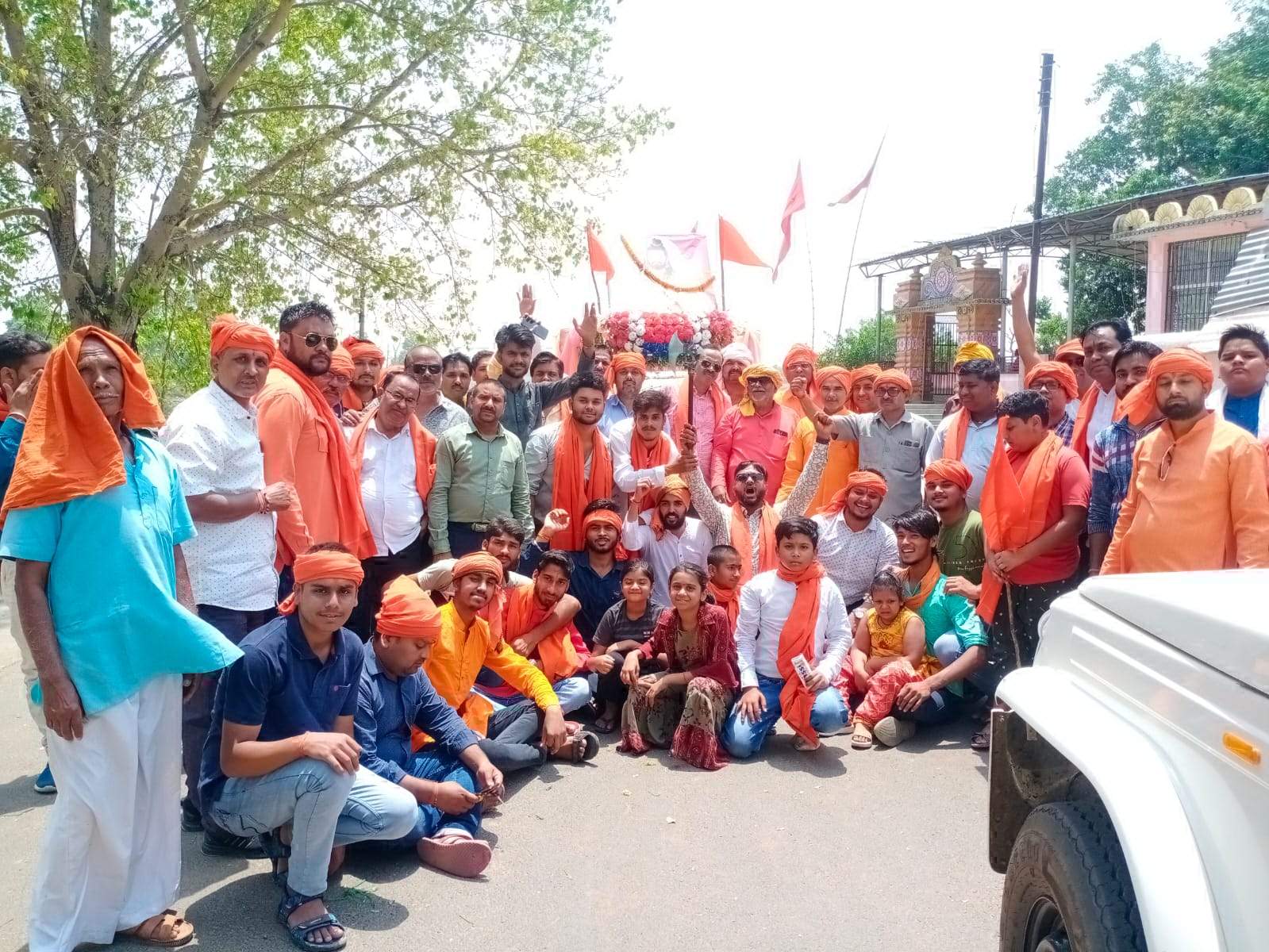 परशुराम जयंती पर विप्र समाज ने शोभायात्रा निकाली परशुराम जयंती पर विप्र समाज ने शोभायात्रा निकाली