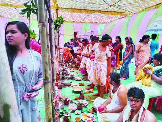 30 बटुकों का उपनयन संस्कार, बारात भी निकाली