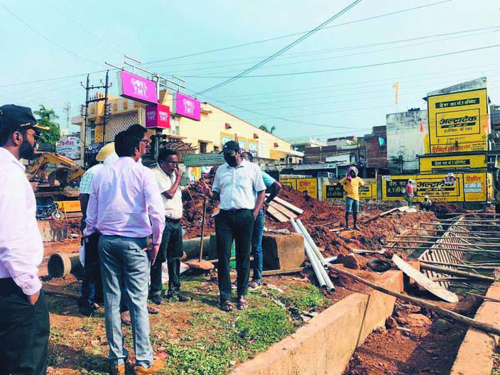 कलेक्टर ने विकास कार्यों  का किया निरीक्षण