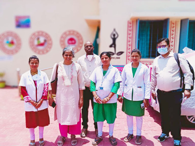 गोरेगांव स्कूल में राष्ट्रीय कृमि मुक्ति दिवस का आयोजन